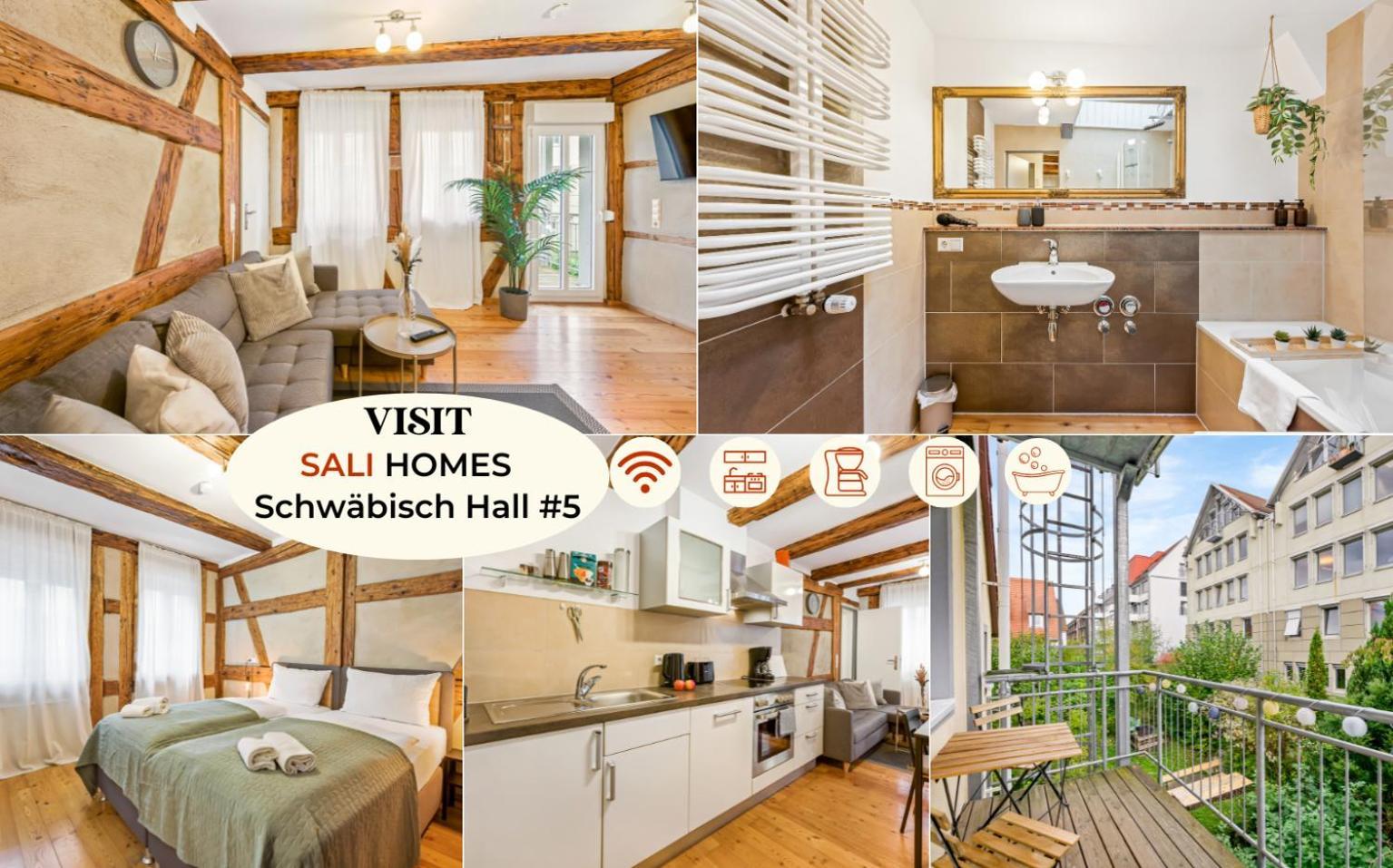 Sali Homes - Altstadt Schwaebisch Hall - 8 #5 ภายนอก รูปภาพ